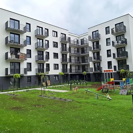 Apartment Krakow Free Garage Parking Balcony High Standard Easy Stay كراكوفيا