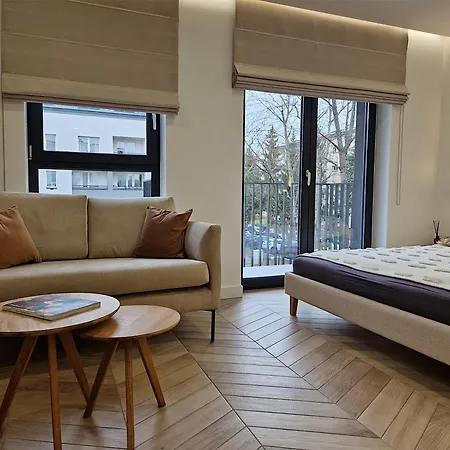Apartment New Funcional Easy High Standard Free Garage Parking Krakow